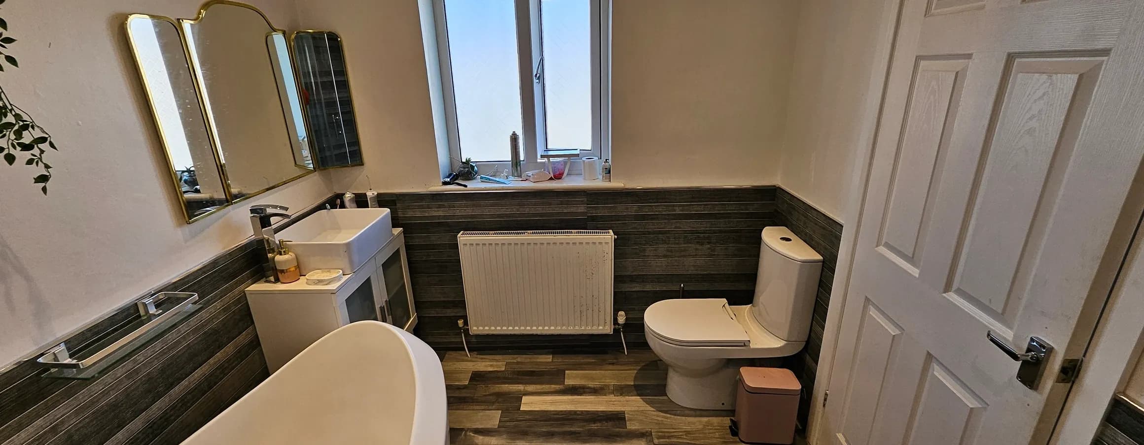 Shower enclosure installation